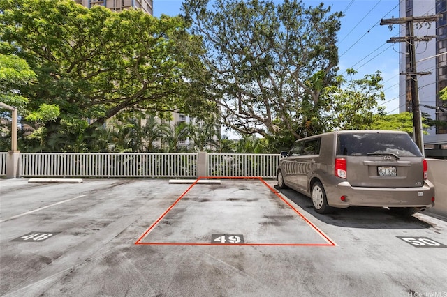 2055 Nuuanu Ave Unit 304, Honolulu, HI 96817 - view of uncovered parking lot