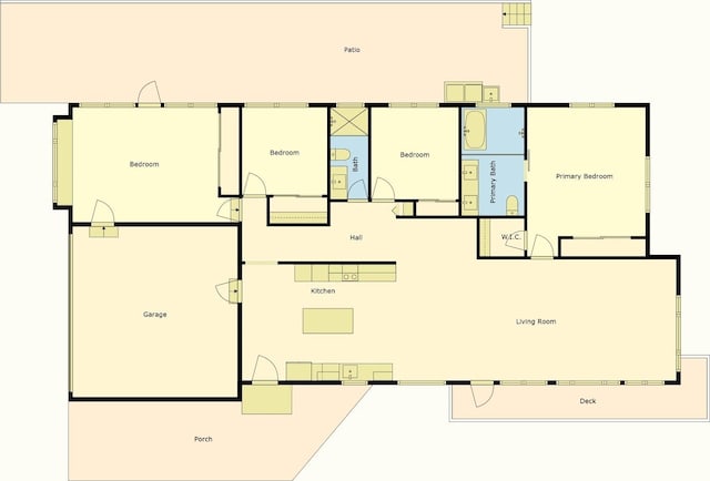 1849 Vancouver Pl, Honolulu, HI 96822 - view of property floor plan