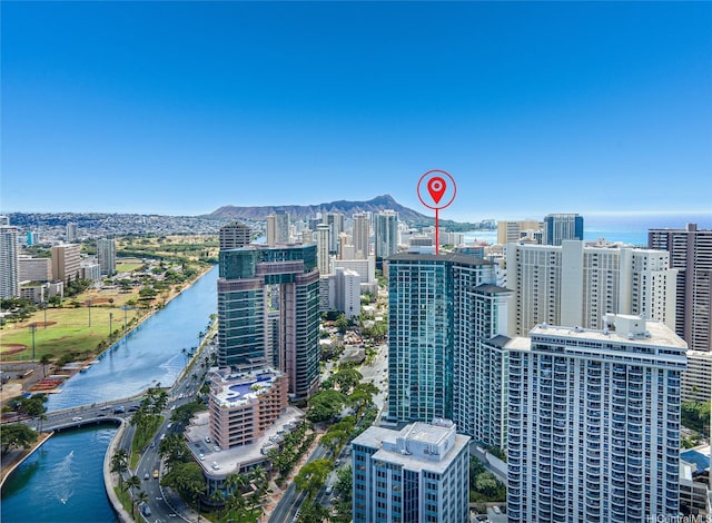1837 Kalakaua Ave Unit 2209, Honolulu, HI 96815 - view of city featuring a water and mountain view