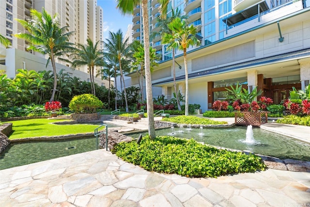 1837 Kalakaua Ave Unit 2209, Honolulu, HI 96815 - view of home's community with a garden pond