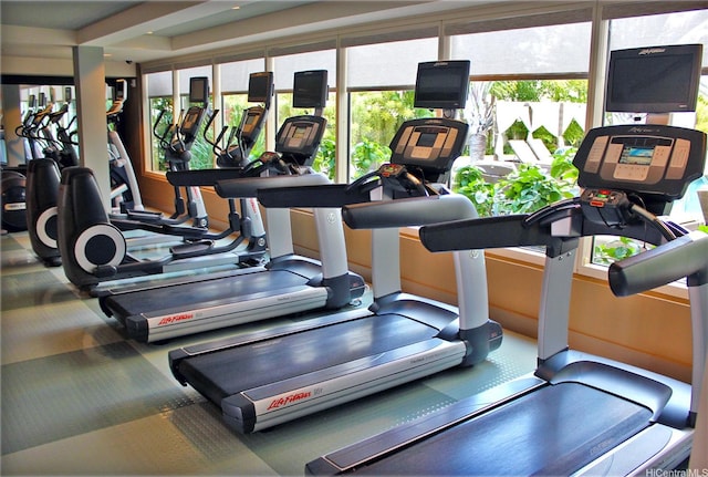 1837 Kalakaua Ave Unit 2209, Honolulu, HI 96815 - view of exercise room