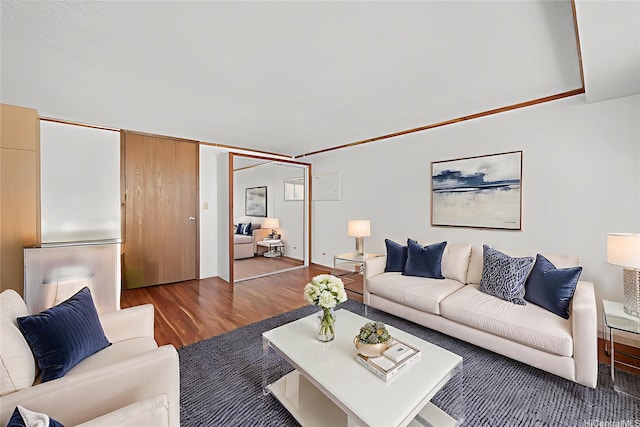 2888 Ala Ilima St Unit 806, Honolulu, HI 96818 - living room featuring wood finished floors