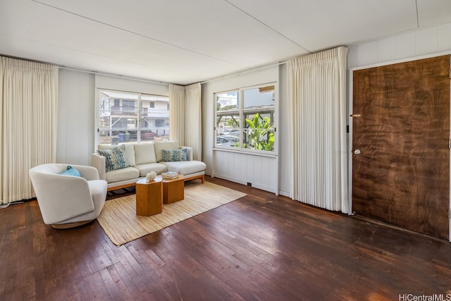 98-219 Pahemo St, Aiea, HI 96701 - living room with hardwood / wood-style flooring