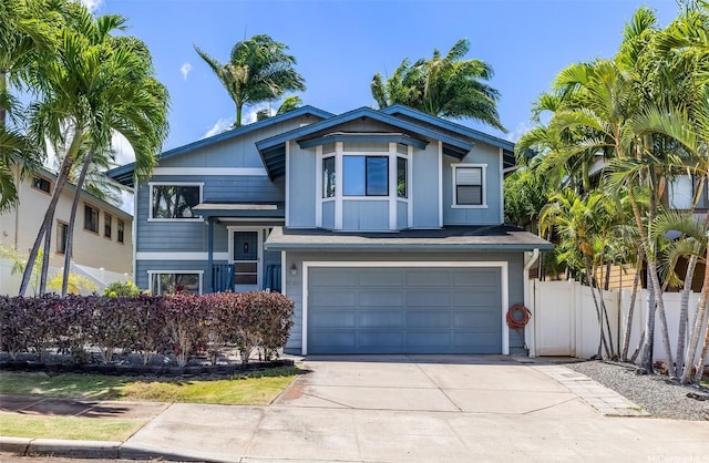 91-1037 Paaoloulu Way, Kapolei, HI 96707 - view of front of house featuring driveway and a garage