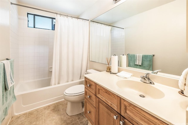 91-1037 Paaoloulu Way, Kapolei, HI 96707 - full bathroom featuring vanity, shower / bath combination with curtain, and tile patterned flooring