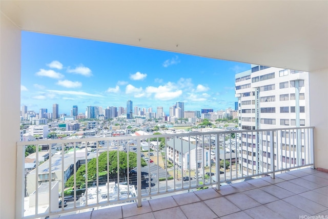 1215 Alexander St Unit 1201, Honolulu, HI 96826 - balcony featuring a skyline view