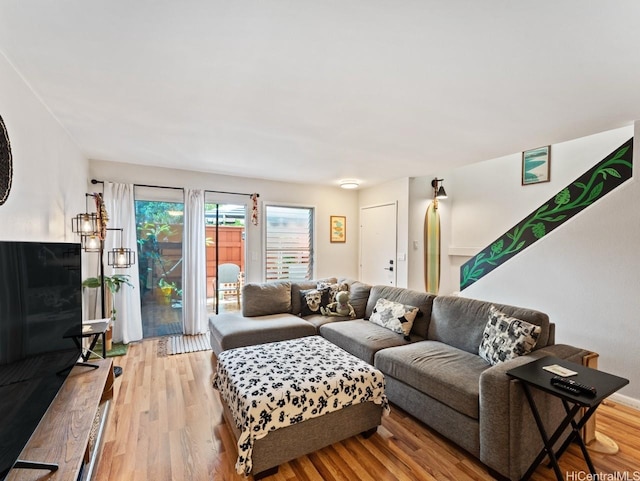 46-63 Emepela Pl Unit P205, Kaneohe, HI 96744 - living room with light wood finished floors