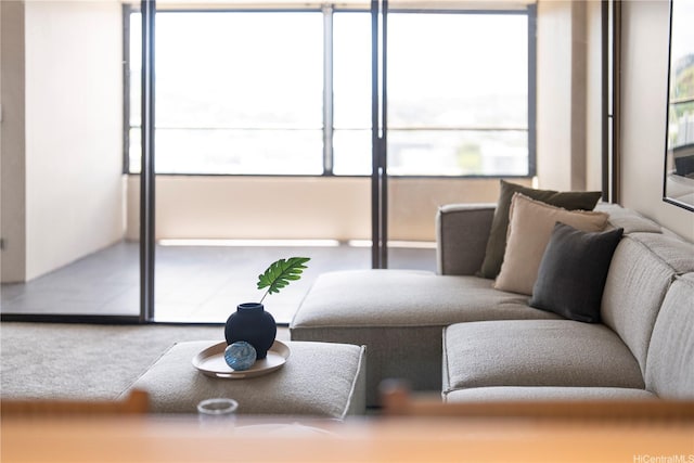 1717 Mott Smith Dr Unit 2811, Honolulu, HI 96822 - carpeted living area featuring plenty of natural light