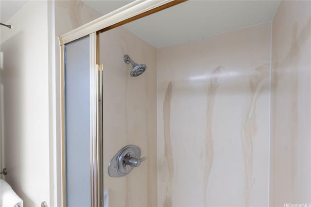 1717 Mott Smith Dr Unit 2811, Honolulu, HI 96822 - bathroom view of a shower with door