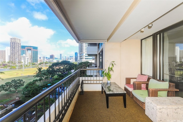 2333 Kapiolani Blvd Unit 608, Honolulu, HI 96826 - balcony with a city view