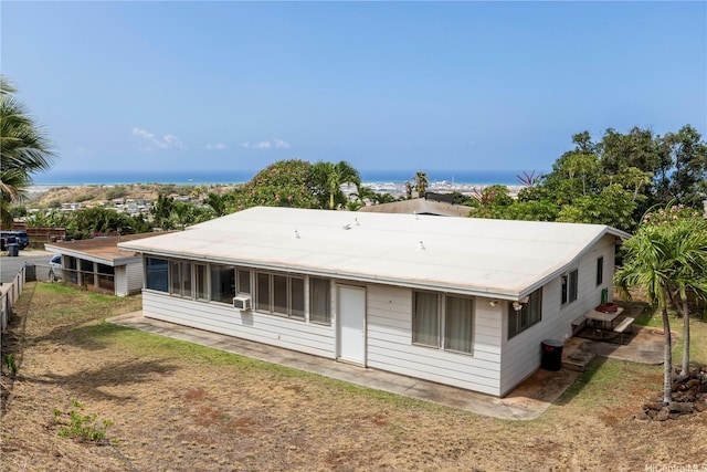 92-1020 Palailai Pl, Kapolei, HI 96707 - back of house with a water view and a patio area