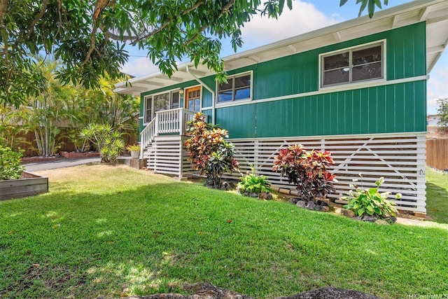 1371 Hele St, Kailua, HI 96734 - view of front of house with stairway