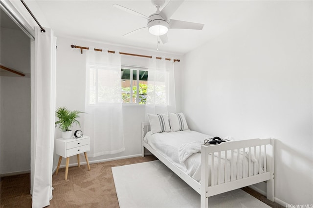 54-18 Haukoi Pl, Hauula, HI 96717 - bedroom with carpet floors and ceiling fan
