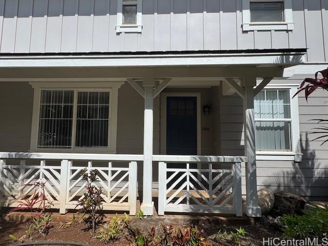 92-1055 Koio Dr Unit M36-6, Kapolei, HI 96707 - view of exterior entry featuring covered porch
