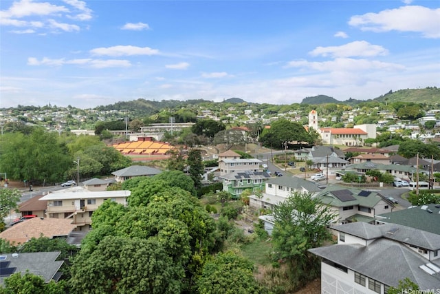 1687 Pensacola St Unit 1004, Honolulu, HI 96822 - aerial view of residential area with a mountainous background