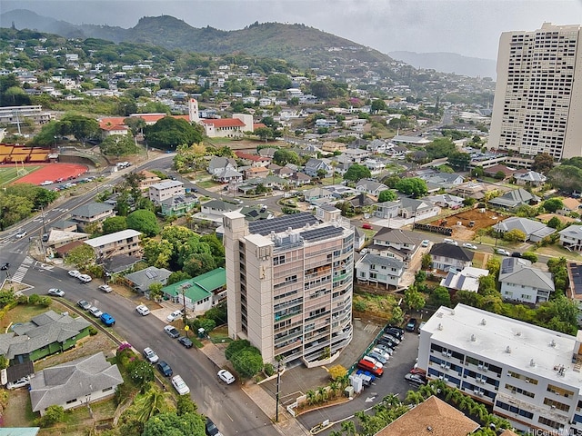1687 Pensacola St Unit 1004, Honolulu, HI 96822 - bird's eye view of a mountainous background