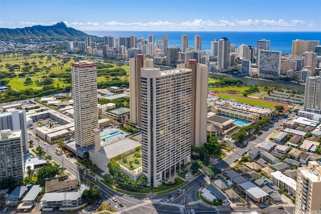 2499 Kapiolani Blvd Unit 2109, Honolulu, HI 96826 - view of urban area with a large body of water and a pool