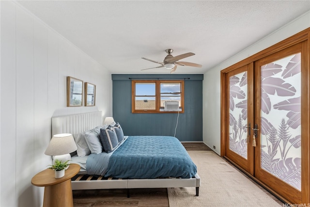 92-434 Kaiaulu St, Kapolei, HI 96707 - bedroom featuring french doors, a ceiling fan, and access to outside