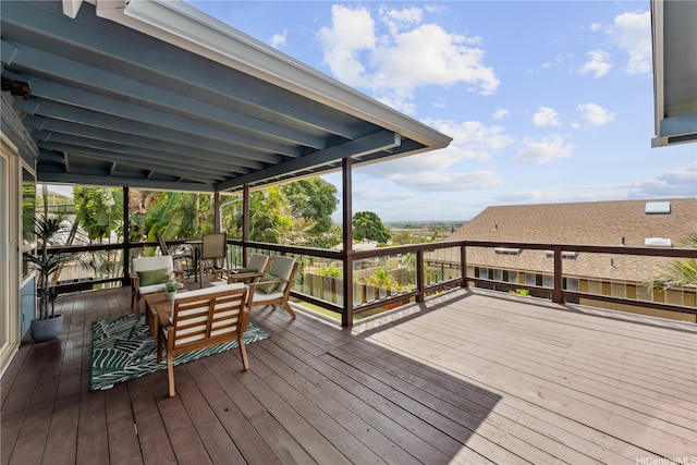 92-434 Kaiaulu St, Kapolei, HI 96707 - deck featuring outdoor dining area