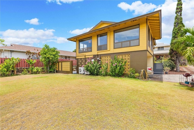 4692 Likini St, Honolulu, HI 96818 - back of house featuring stairway