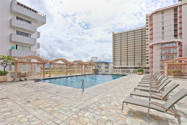 445 Seaside Ave Unit 3316, Honolulu, HI 96815 - community pool featuring a patio area