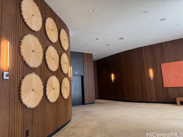 1000 Auahi St Unit 403, Honolulu, HI 96814 - community lobby featuring wood walls