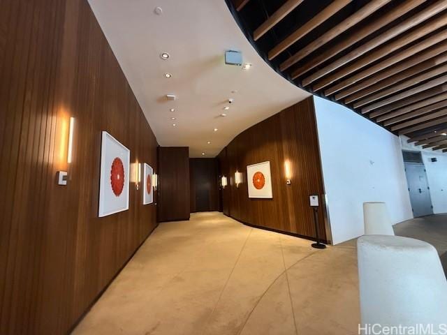 1000 Auahi St Unit 403, Honolulu, HI 96814 - building lobby featuring wooden walls