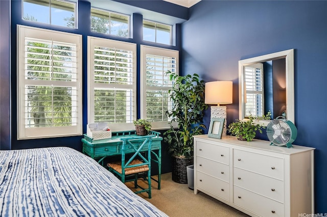 91-2220 Kaiwawalo St Unit 1001, Ewa Beach, HI 96706 - bedroom featuring multiple windows and light carpet