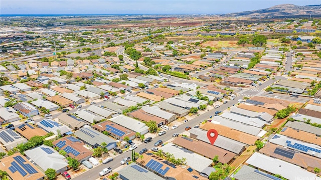 94-444 Alapine St, Waipahu, HI 96797 - aerial view of property and surrounding area with mountains
