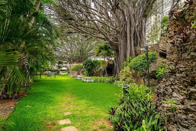 322 Aoloa St Unit 1708, Kailua, HI 96734 - view of grassy yard