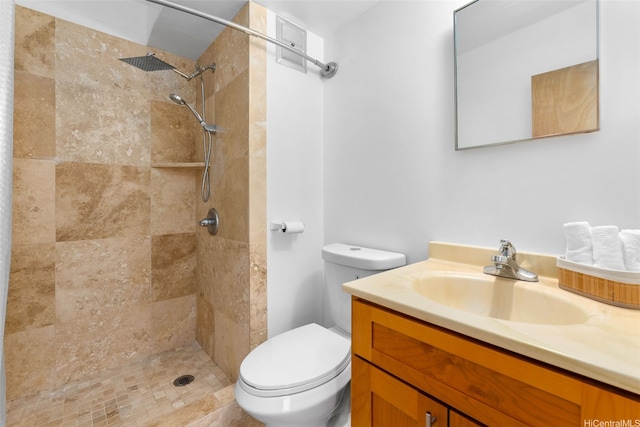 1210 Wilder Ave Unit 305, Honolulu, HI 96822 - bathroom featuring vanity and a tile shower