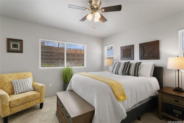 91-3475 Nana Hope St Unit 601, Ewa Beach, HI 96706 - bedroom with carpet and ceiling fan