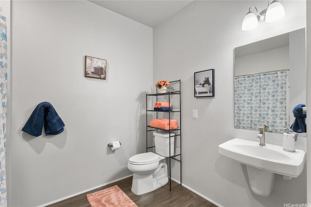 91-3475 Nana Hope St Unit 601, Ewa Beach, HI 96706 - bathroom with wood finished floors and toilet