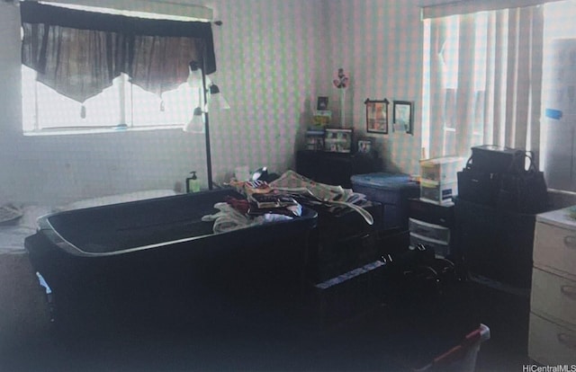 91-1197 Kamoawa St, Ewa Beach, HI 96706 - office space featuring wallpapered walls