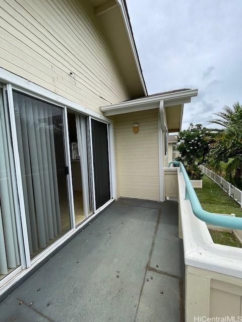 91-1020 Laaulu St Unit 27C, Ewa Beach, HI 96706 - view of balcony