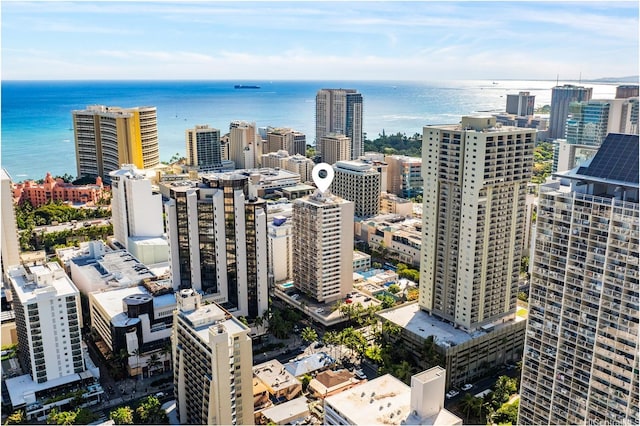 364 Seaside Ave Unit 1211, Honolulu, HI 96815 - city view featuring a nearby body of water
