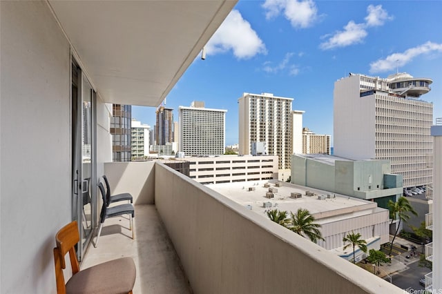 364 Seaside Ave Unit 1211, Honolulu, HI 96815 - balcony with a view of skyline