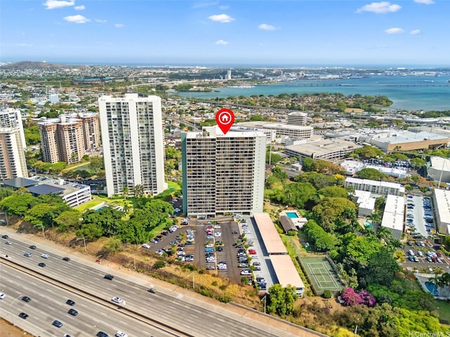 98-402 Koauka Loop Unit 216, Aiea, HI 96701 - view of urban area with a nearby body of water and a major roadway