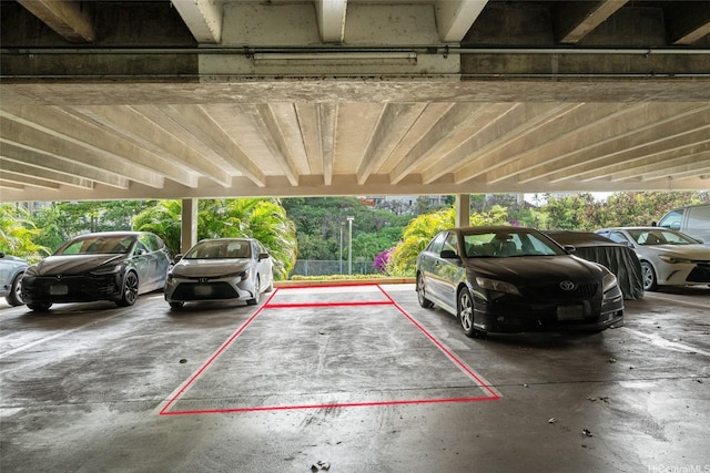 98-402 Koauka Loop Unit 216, Aiea, HI 96701 - garage featuring covered parking