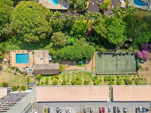 98-402 Koauka Loop Unit 216, Aiea, HI 96701 - aerial view of a pool area