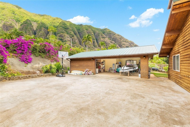 84-1369 Maunaolu St, Waianae, HI 96792 - view of patio / terrace featuring a mountain view