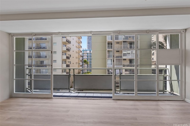 445 Kaiolu St Unit 401, Honolulu, HI 96815 - interior space with wood finished floors