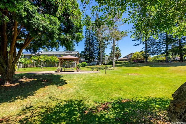 94-1069 Anania Cir Unit 16, Mililani, HI 96789 - view of yard featuring a gazebo