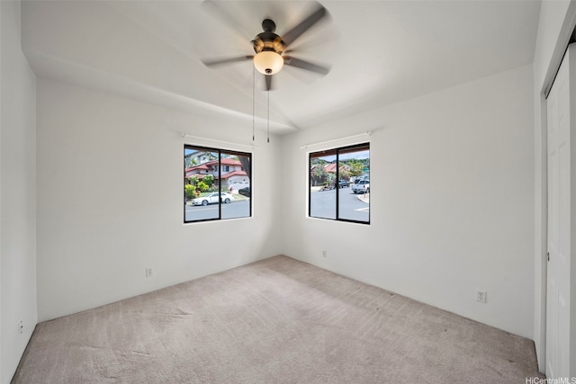 91-1517 Wahane St, Kapolei, HI 96707 - spare room with carpet flooring and ceiling fan