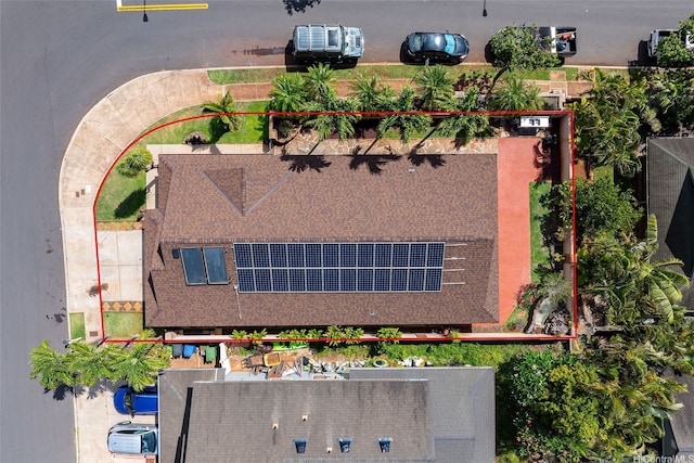 91-1517 Wahane St, Kapolei, HI 96707 - aerial view of property and surrounding area with property parcel outlined