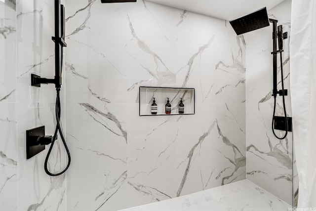 3795 Anuhea St, Honolulu, HI 96816 - full bath with a marble finish shower
