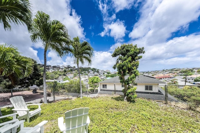 3795 Anuhea St, Honolulu, HI 96816 - view of yard with a residential view