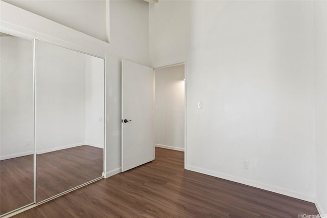 1482 Honokahua St, Honolulu, HI 96825 - unfurnished bedroom featuring wood finished floors and a closet