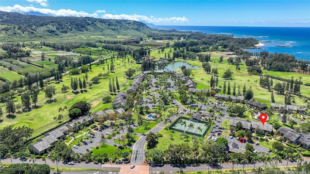 57-101 Kuilima Dr Unit 189, Kahuku, HI 96731 - drone / aerial view of a nearby body of water and a golf course