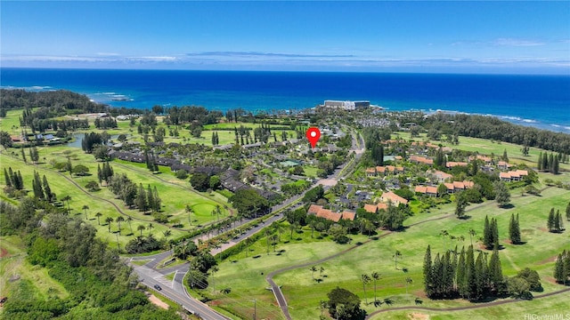 57-101 Kuilima Dr Unit 189, Kahuku, HI 96731 - bird's eye view of a large body of water and a golf course